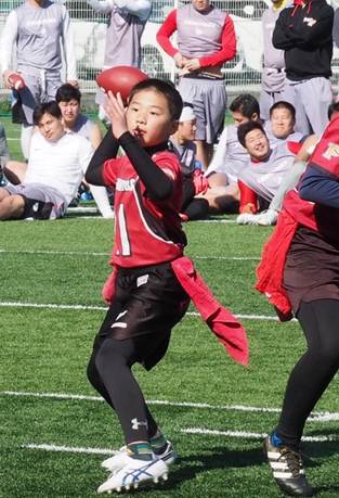 サッカーをしている子供たち
自動的に生成された説明